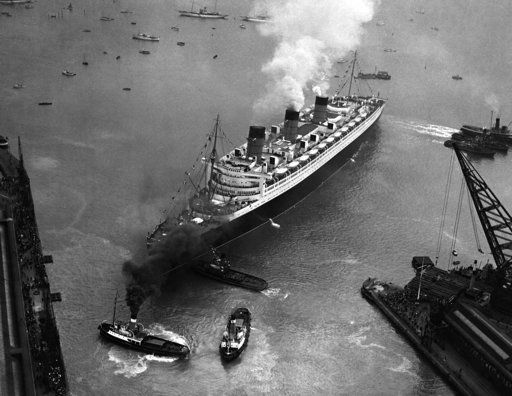 RMS Queen Mary Maiden Voyage